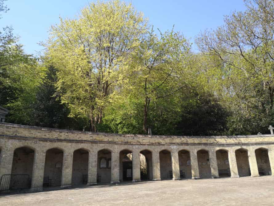 The site in Highgate Cemetery.