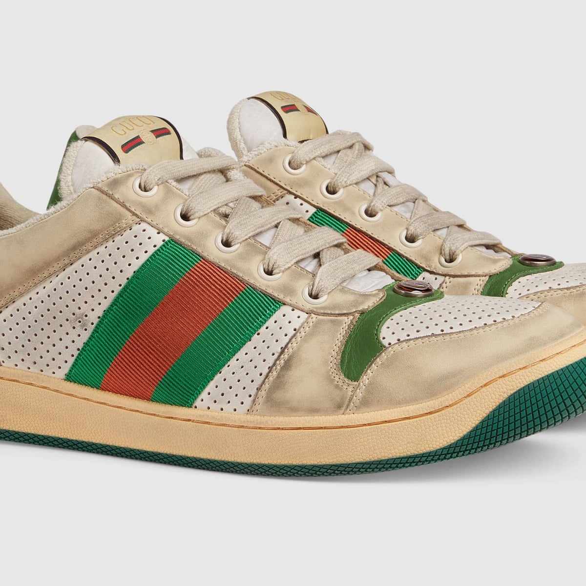 Who would pay £615 for a pair of dirty Gucci trainers? | Gucci | The  Guardian