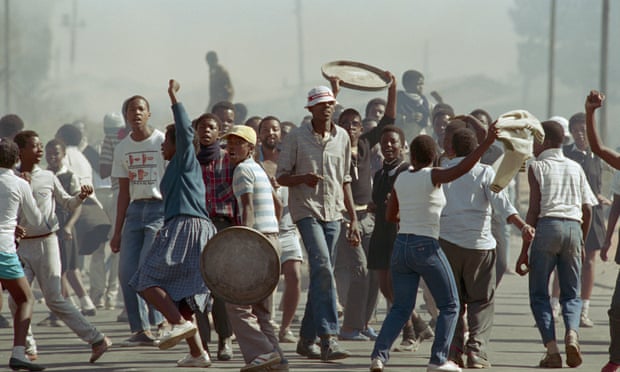 Black Students Protesting Apartheid