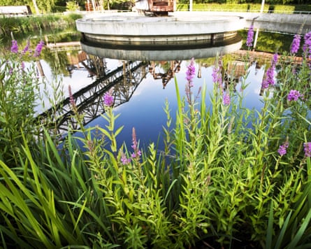 North Duisburg landscape park in Germany.