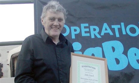 Sam Leach on his induction into the Merseybeat Hall of Fame, 2007