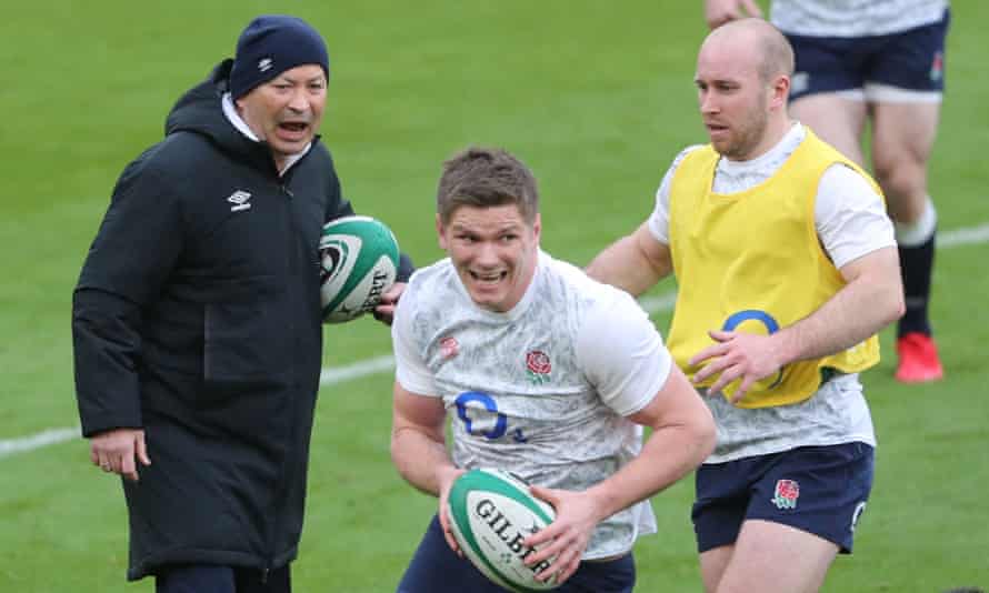 Eddie Jones and Owen Farrell