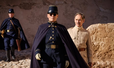 Trouble brewing … Johnny Depp and Mark Rylance in Waiting for the Barbarians.