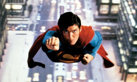The definitive take … Christopher Reeve in Superman, 1978.