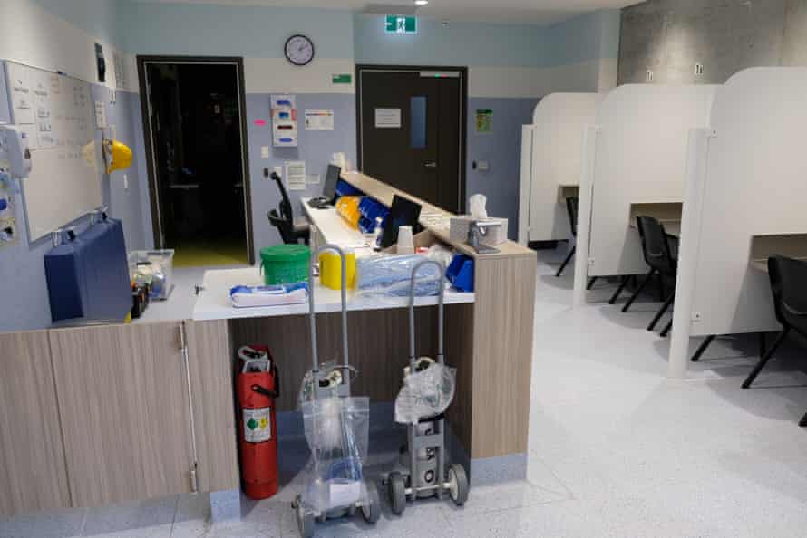 Melbourne’s safe-injecting room at the North Richmond Community Health Centre.