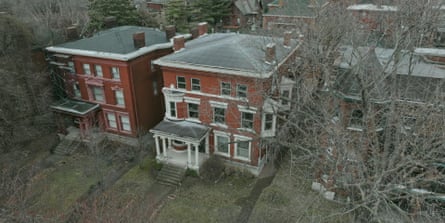 A still from Murder in Glitterball City