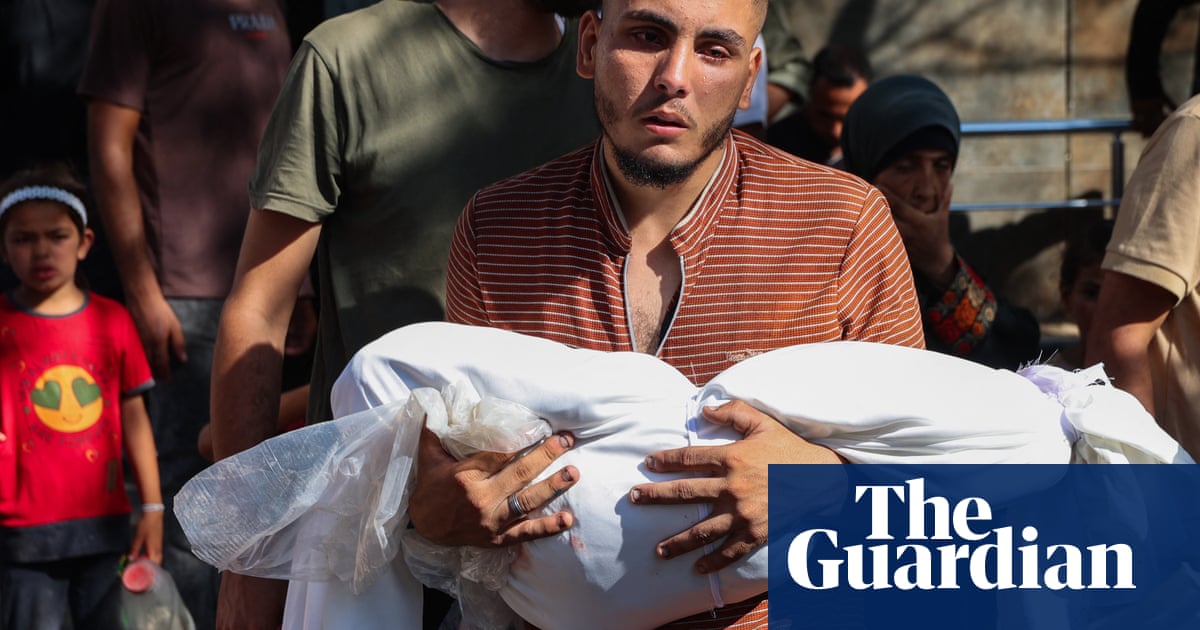 Grim aftermath of Israeli missile strike on busy Gaza cafe described by witnesses
