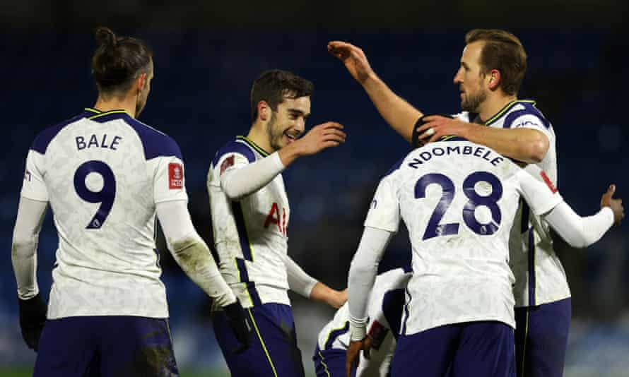 Bale, Winks and Ndombele ensure Spurs avoid Wycombe FA Cup shock | FA Cup | The Guardian
