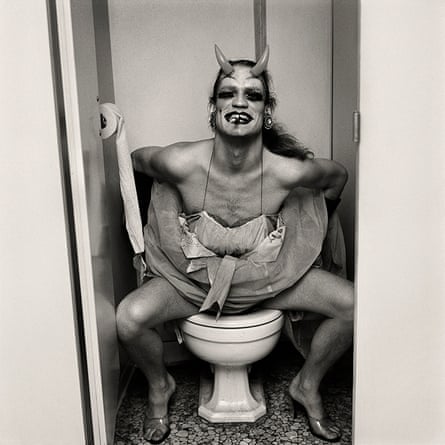 Peter Hujar: John Flowers (Backstage, Palm Casino Review), 1974.