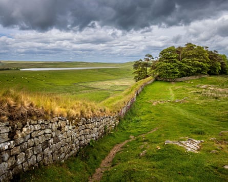 Hadrian’s Wall in Northumberland.