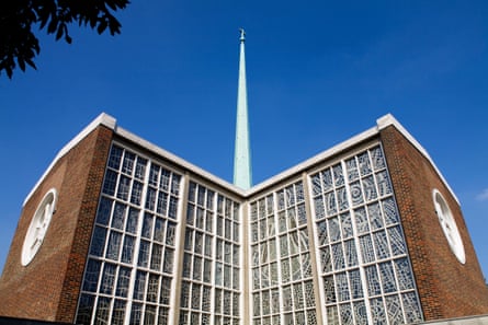 Our Lady of Fatima church in Harlow, designed by Gerard Goalen.