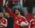 Fernandes fires hat-trick as Manchester United fight back to thrash Ipswich