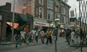 An image from Kathryn Bigelow’s new film Detroit, which some critics say mischaracterises the city.