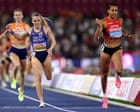 European Athletics Championships 2026: Werro holds off Hodgkinson for gold in 800m, Hughes takes silver in 200m - as it happened
