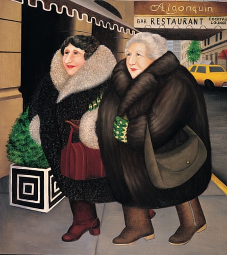 Beryl Cook’s Bar and Barbara, 1986.