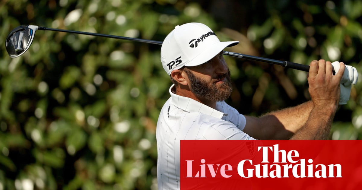 The Masters 2020 round three – as it happened  The Masters  The Guardian