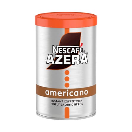 Tin of Nescafé Azera Americano Instant Coffee