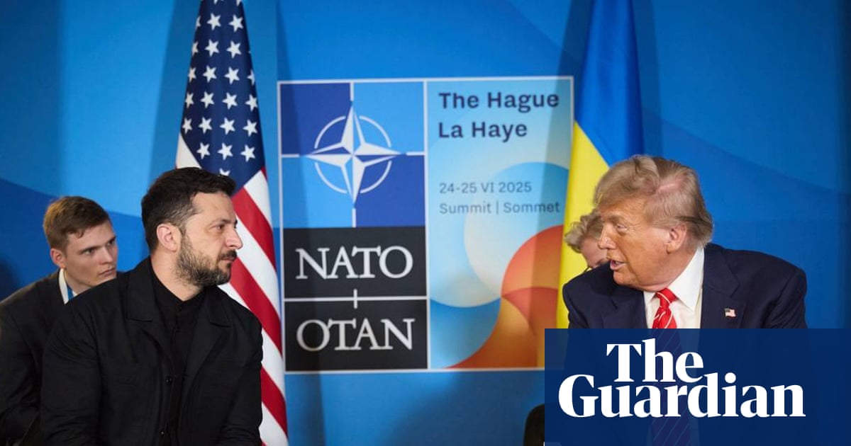 Trump rules out Ukraine reclaiming Crimea or joining Nato as European leaders gather in Washington
