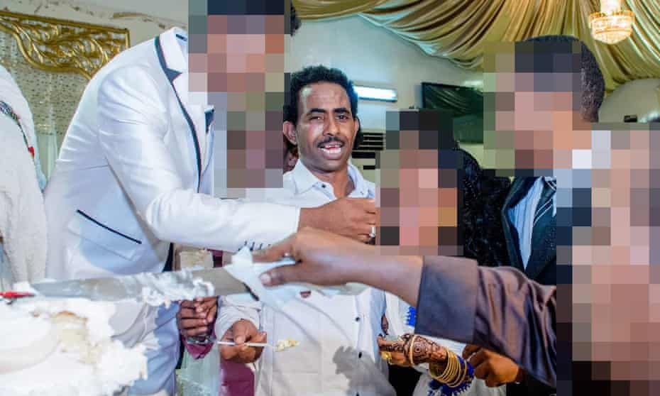 A new photo of Medhanie Yehdego Mered at a family wedding in October 2015. He looks markedly different to a man extradited to Italy earlier this year, giving fresh momentum to claims that the extradited man is a victim of mistaken identity