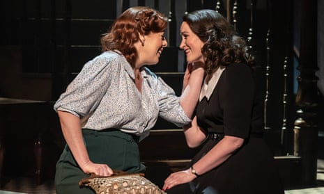 Giselle Allen as Anna and Gillene Butterfield as Rose Maurrant in Street Scene at Leeds Grand.