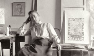 ‘High-minded’: Hilma af Klint in her studio at Hamngatan, Stockholm, circa 1895.