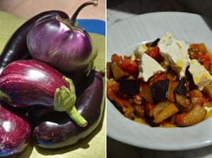 Rachel Roddy S Recipe For Aubergine With Tomatoes Food The Guardian