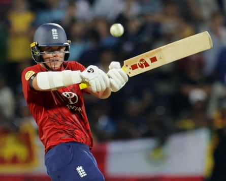 Sam Curran struck 58 from 48 balls as England scraped together a total of 128-9.
