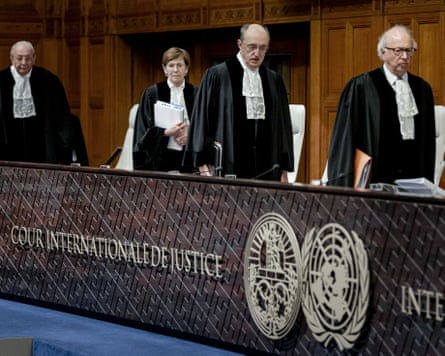 Judges at the ICJ