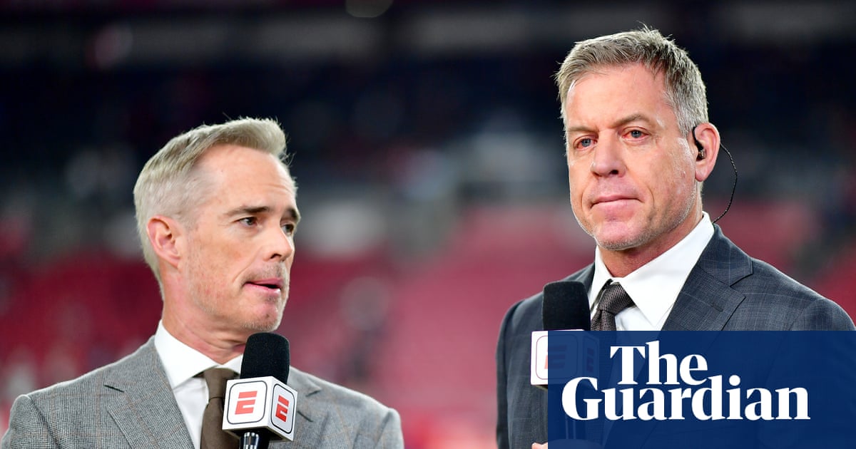 Troy Aikman and Joe Buck: what next for the NFL’s $165m TV power couple as they head for a split?