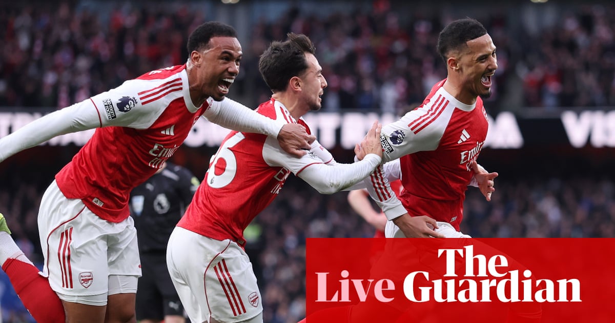 Arsenal v Chelsea: Premier League – live