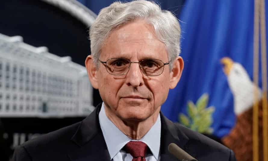 El fiscal general de los Estados Unidos, Merrick Garland.