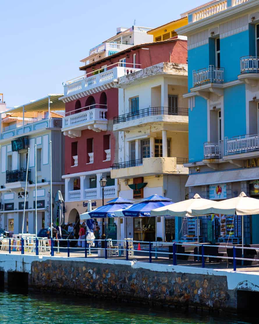 The port of Agios Nikolaos.