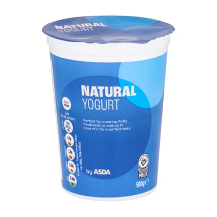 Asda Natural Yogurt 500g