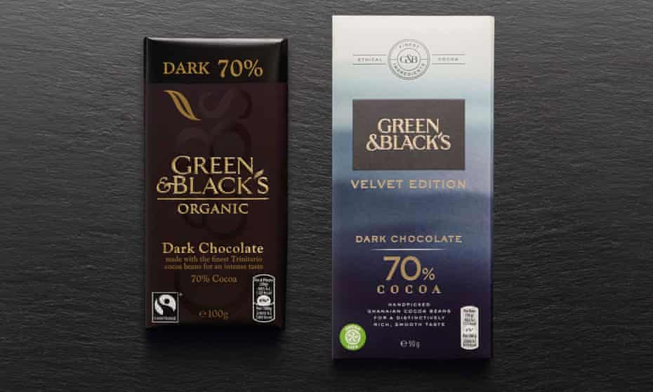Green& Blacks Velvet Organic Range