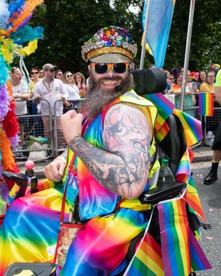 Pride in London, 2022 on a British summer day.
