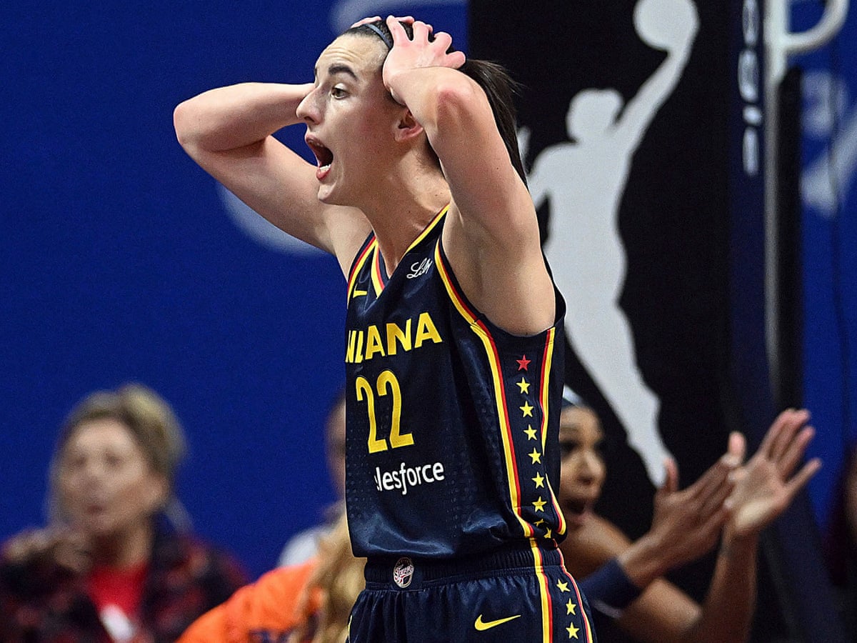 Bruised Caitlin Clark laments 'crappy game' as she loses playoff debut | WNBA | The Guardian