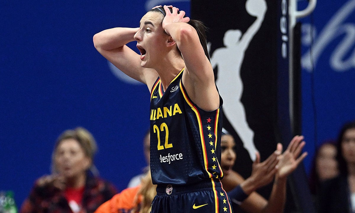 Bruised Caitlin Clark laments 'crappy game' as she loses playoff debut | WNBA | The Guardian