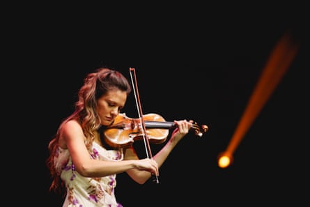 Nicola Benedetti performing at the Royal Albert Hall in 2025.