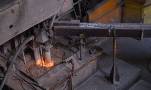 The Zinc powder production plant of Nyrstar in Balen, Belgium.