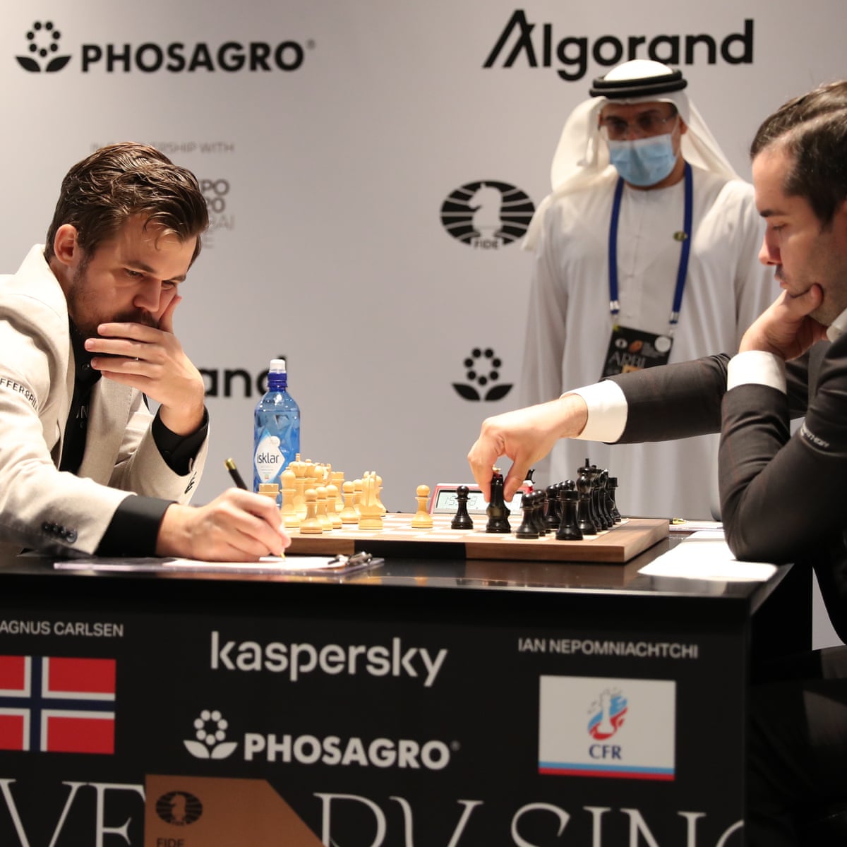 Nepomniachtchi Dodges Bullet, Maintains Lead In Madrid