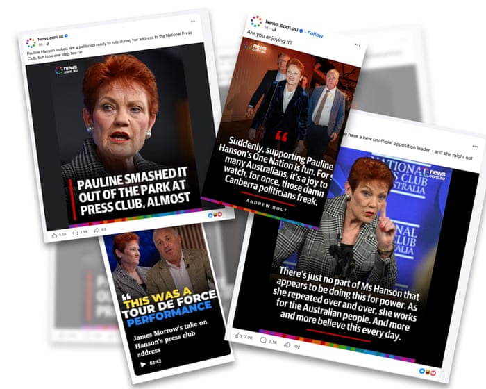 A joy to watch? Pauline Hanson gets a warm welcome in some parts of the media | Weekly Beast