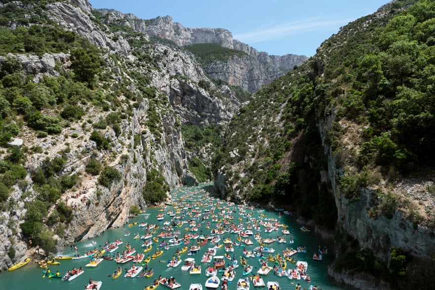 Verdon Gorge, France, July 2021