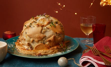 Whole roast cauliflower