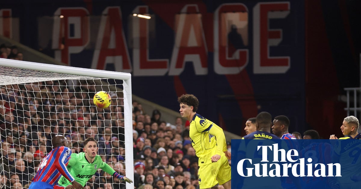 Archie Gray heads Spurs to victory at Crystal Palace to ease pressure on Frank