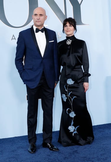 Mark Strong and Liza Marshall