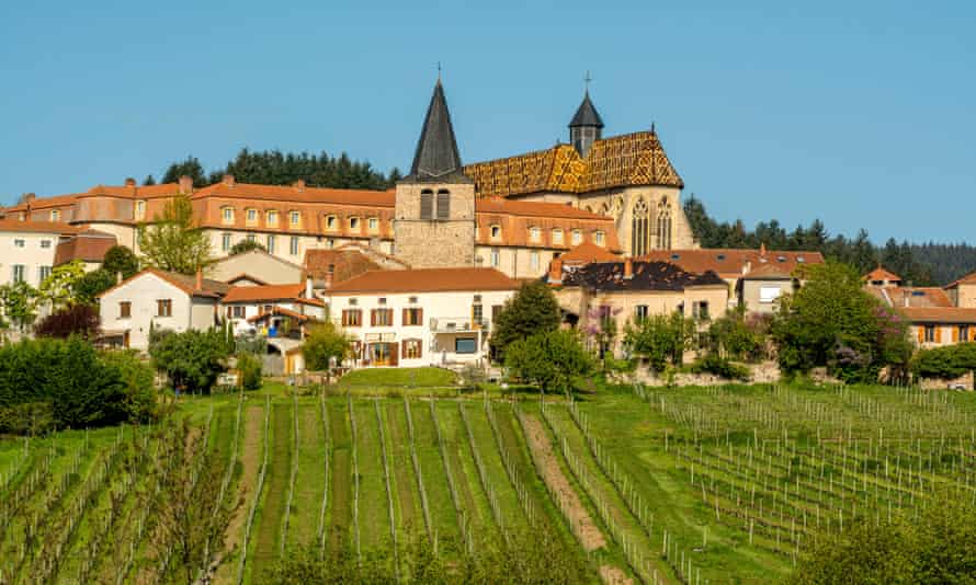 village avec vignes