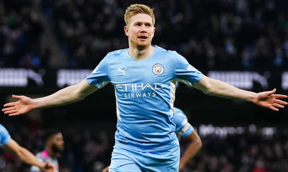 Pep Guardiola says 'unique' Kevin De Bruyne is nearing his absolute best | Pep Guardiola | The Guardian