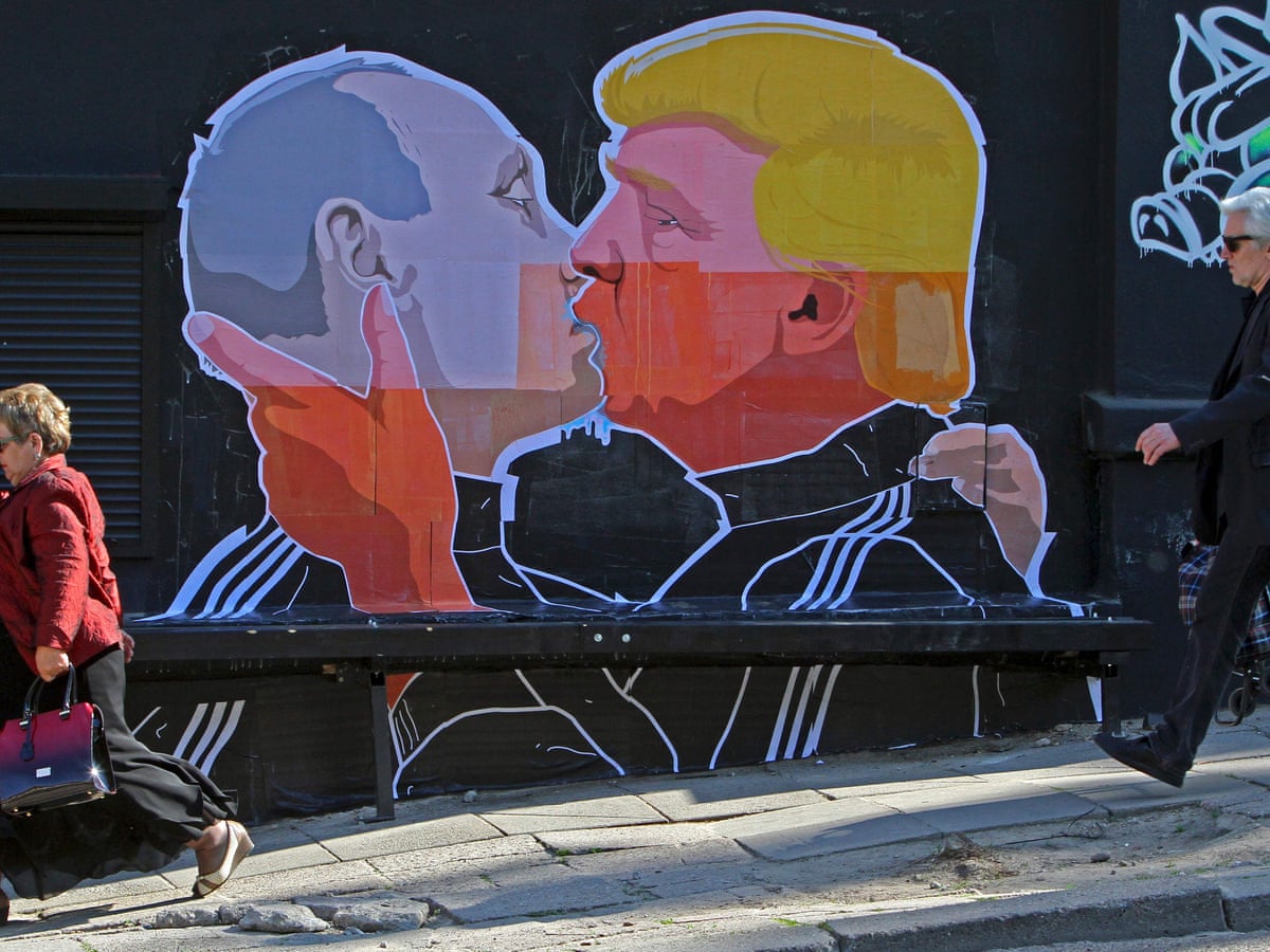 An Image Of Putin And Trump Kissing Isn T Funny It S Homophobic Lgbt Rights The Guardian