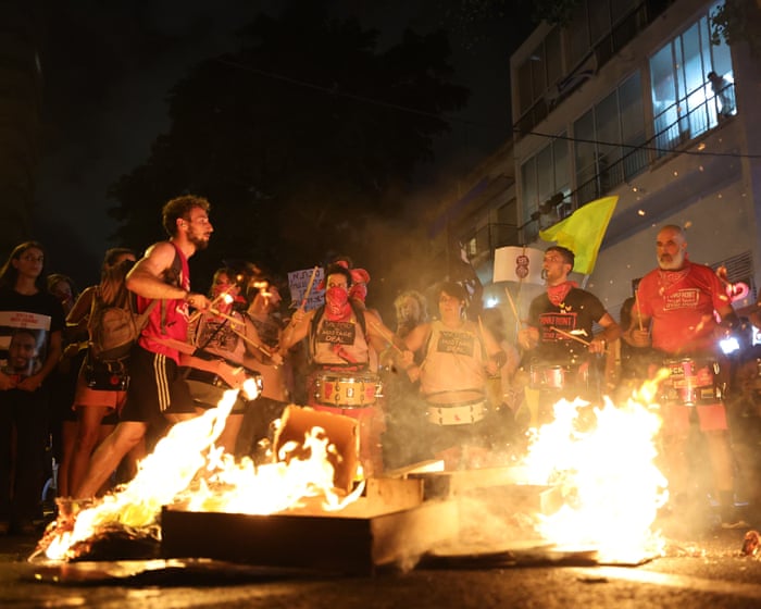 Massive Protests Erupt in Israel Demanding End to Gaza War
