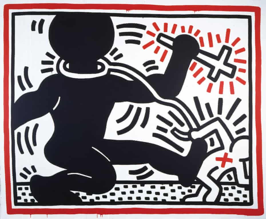 Keith Haring Review Jubilance And Beauty From The Message Man Keith Haring The Guardian Keith Haring Review Jubilance And Beauty From The Message Man Keith Haring The Guardian